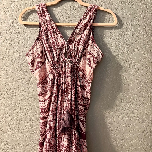 NATURAL LIFE Purple and Pink Bohemian Maxi Dress Size XS - Picture 13 of 15